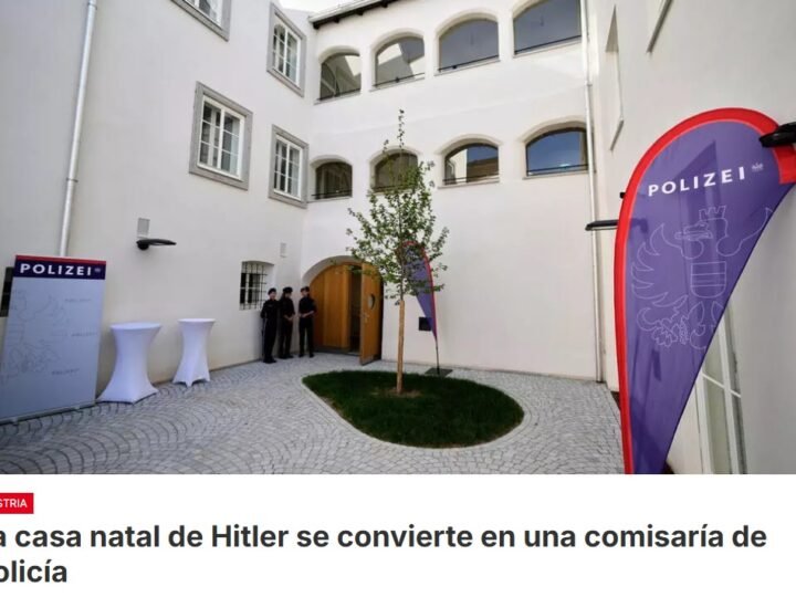 Austria inaugura una comisaría en la casa natal de Adolf Hitler para espantar a los radicales de extrema derecha que lo han convertido en un lugar de peregrinación neonazi