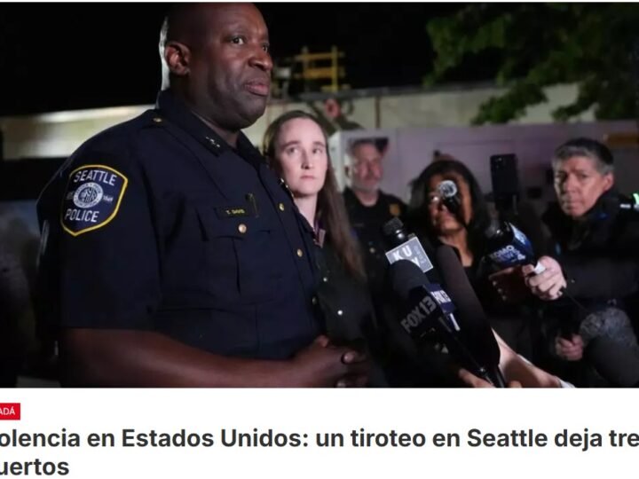 En un festival gastronómico en la ciudad de Seattle, tres personas son asesinadas y  cuatro resultan heridas durante un tiroteo