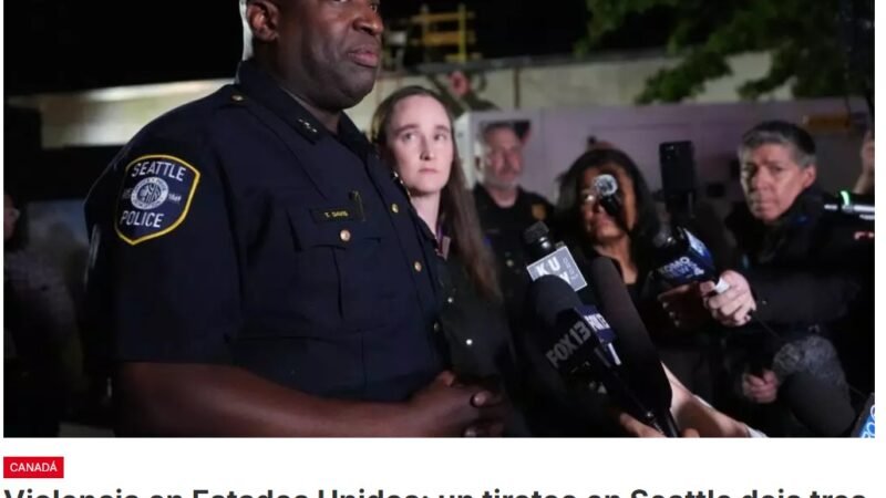 En un festival gastronómico en la ciudad de Seattle, tres personas son asesinadas y  cuatro resultan heridas durante un tiroteo