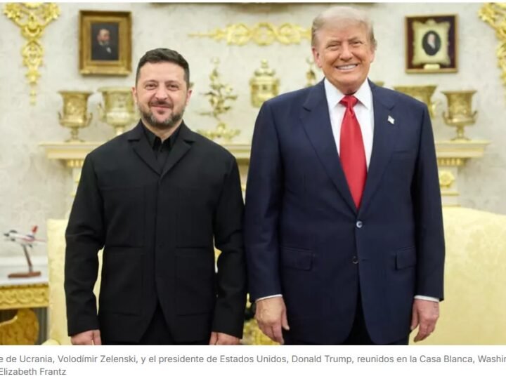 Zelenski saluda una «buena reunión» con Trump en la Casa Blanca