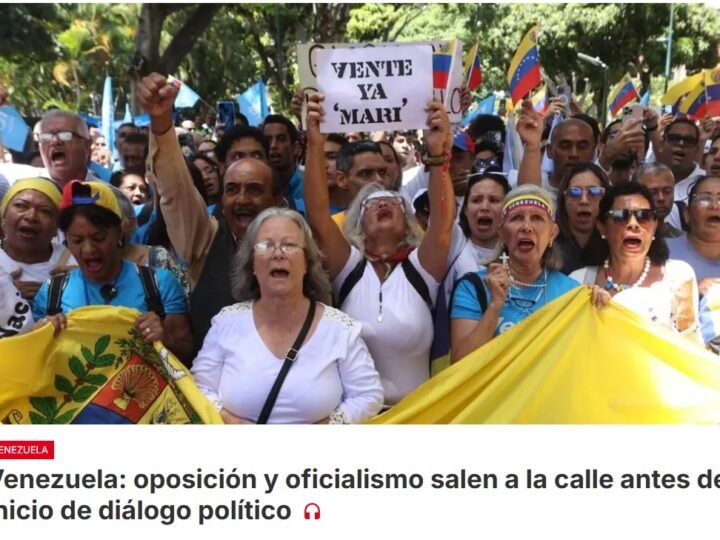 A siete meses de la caída de Nicolás Maduro,  el gobierno de Delcy Rodríguez inicia diálogos con miembros de la oposición sin la participación de la líder opositora y Nobel de la Paz venezolana, María Corina Machado