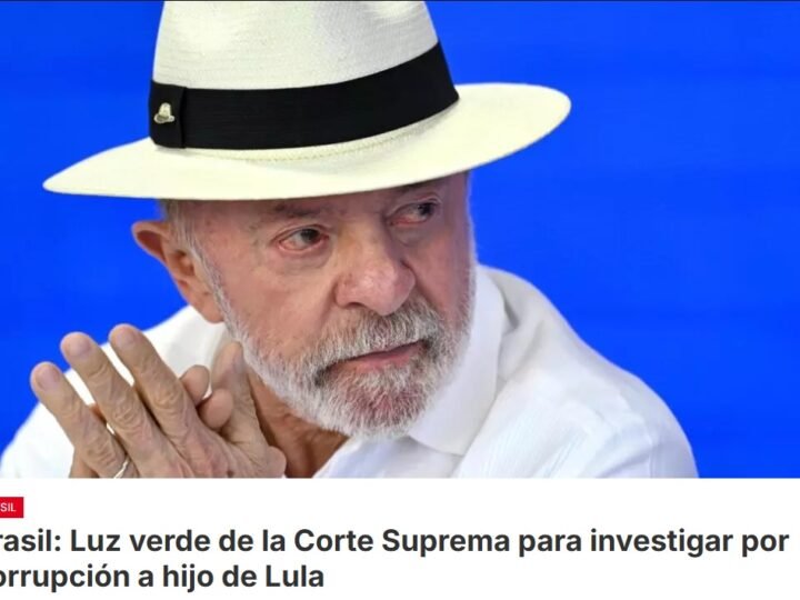 Un magistrado de la corte suprema de Brasil autoriza a la policía a investigar a un hijo del presidente Luiz Inácio Lula da Silva