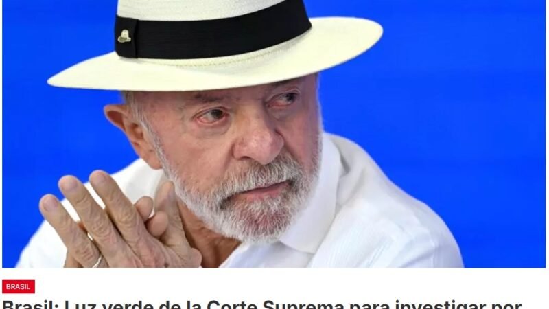 Un magistrado de la corte suprema de Brasil autoriza a la policía a investigar a un hijo del presidente Luiz Inácio Lula da Silva