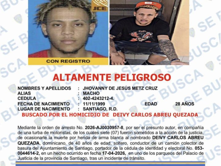 Autoridades esperan por comunicación formal sobre arresto de «Macho» para iniciar proceso de extradición