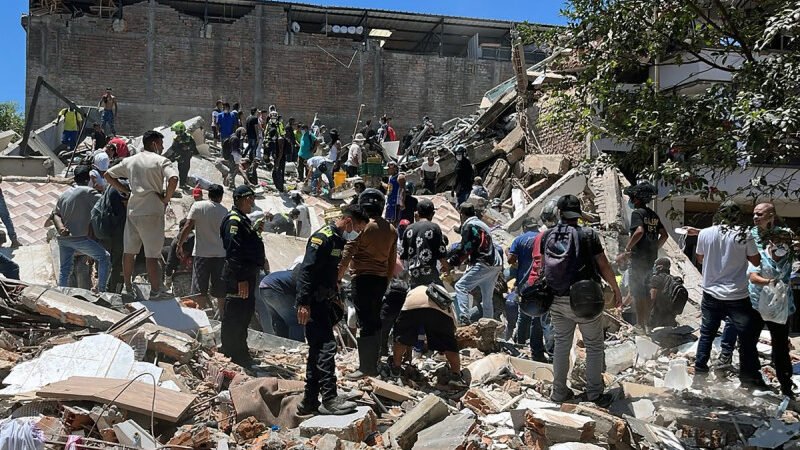 Mueren  111 personas y  hay 87 heridos del terremoto de Colombia
