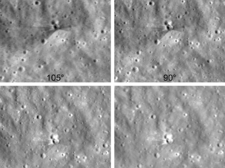 La NASA muestra el cráter causado por impacto de restos de una nave de SpaceX en la Luna