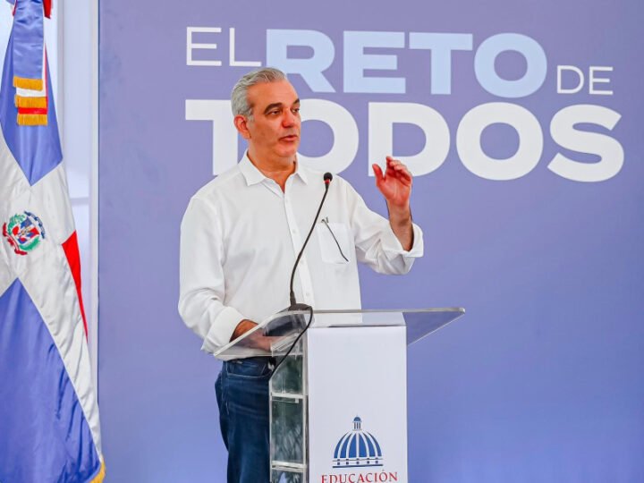 Abinader pide el respaldo del nuevo año escolar