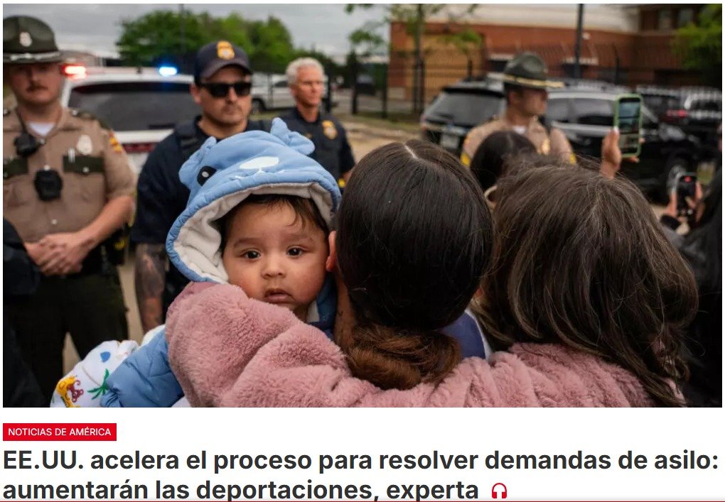 El gobierno estadounidense instaura regla para acelerar los trámites de demanda de asilo de extranjeros, lo que podrá provocar la deportación de cientos de miles de solicitantes