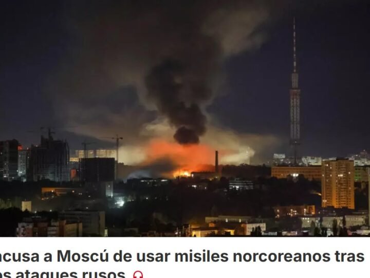 En Ucrania, nueve personas murieron anoche, la mayoría en Zaporiyia, tras sufrir nuevos ataques de Rusia, quien es acusado por Kiev de utilizar misiles provenientes de Corea del Norte