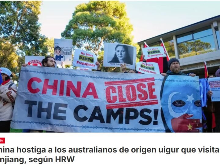 El gobierno chino ejerce una represión transnacional contra los australianos de origen uigur cuando visitan a sus familias en Xinjiang, según un nuevo informe de Human Rights Watch. La ONG internacional insta a Australia a emitir advertencias para viajeros, abrir canales seguros de denuncia y promulgar leyes contra la represión transnacional.