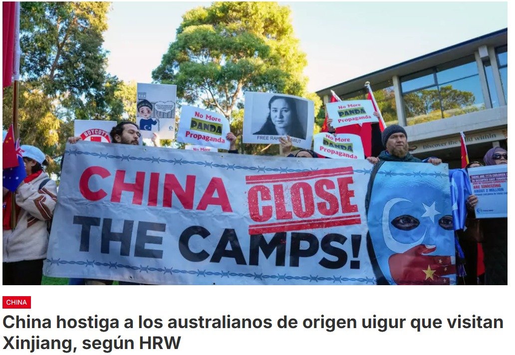 El gobierno chino ejerce una represión transnacional contra los australianos de origen uigur cuando visitan a sus familias en Xinjiang, según un nuevo informe de Human Rights Watch. La ONG internacional insta a Australia a emitir advertencias para viajeros, abrir canales seguros de denuncia y promulgar leyes contra la represión transnacional.