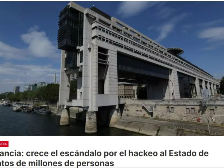 El Gobierno francés presenta sus disculpas por el pirateo desde finales de junio por los servicios fiscales que permitió el robo de información personal de millones de particulares y empresas. Entretanto, anuncian nuevos hackeos