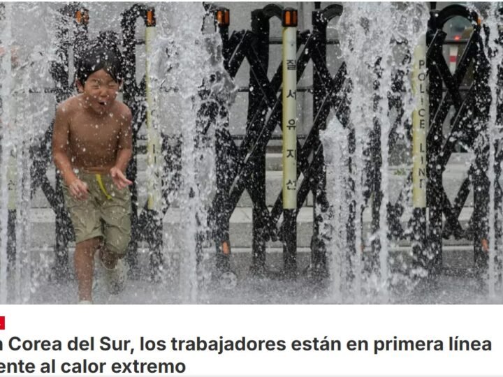 Las altas temperaturas siguen ganando terreno en Asia.