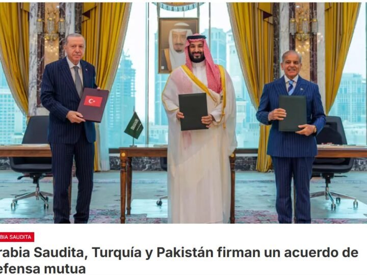 Las potencias regionales buscan fortalecer sus lazos de seguridad en un contexto de guerra entre Estados Unidos e Irán, que ha involucrado a los países del Golfo y ha interrumpido el tráfico marítimo a través del estrecho de Ormuz y el mar Rojo