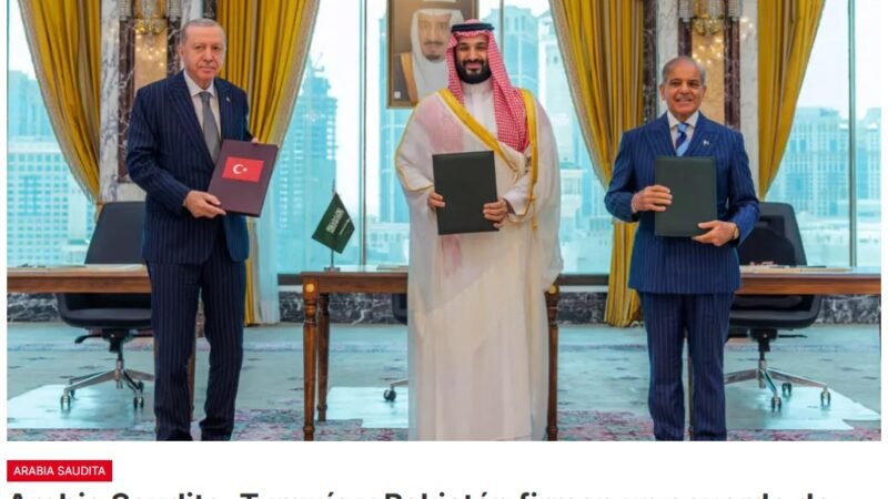 Las potencias regionales buscan fortalecer sus lazos de seguridad en un contexto de guerra entre Estados Unidos e Irán, que ha involucrado a los países del Golfo y ha interrumpido el tráfico marítimo a través del estrecho de Ormuz y el mar Rojo