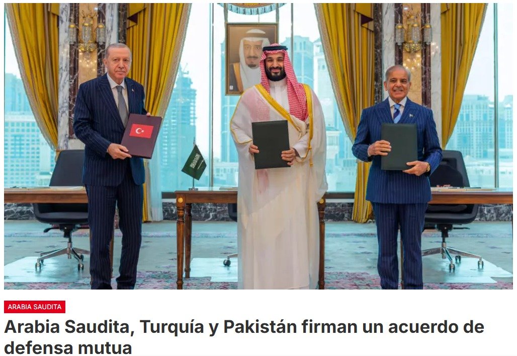 Las potencias regionales buscan fortalecer sus lazos de seguridad en un contexto de guerra entre Estados Unidos e Irán, que ha involucrado a los países del Golfo y ha interrumpido el tráfico marítimo a través del estrecho de Ormuz y el mar Rojo