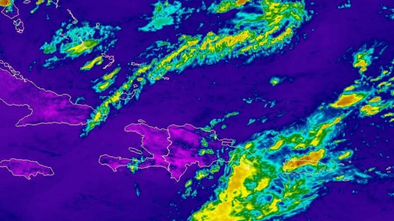 Vigilan zona de aguaceros y tormentas eléctricas en el Atlántico