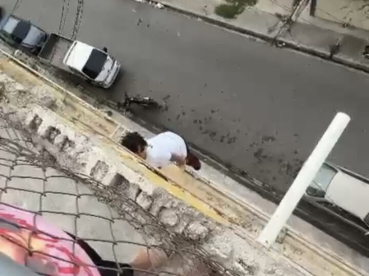 Cae desde un cuarto piso estudiante en Santiago Oeste