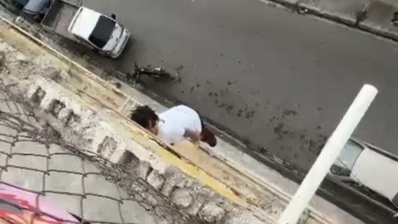 Cae desde un cuarto piso estudiante en Santiago Oeste