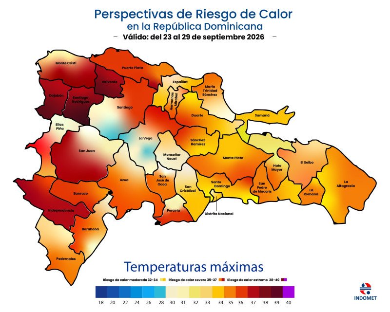 El calor abrazador no cesa en República Dominicana