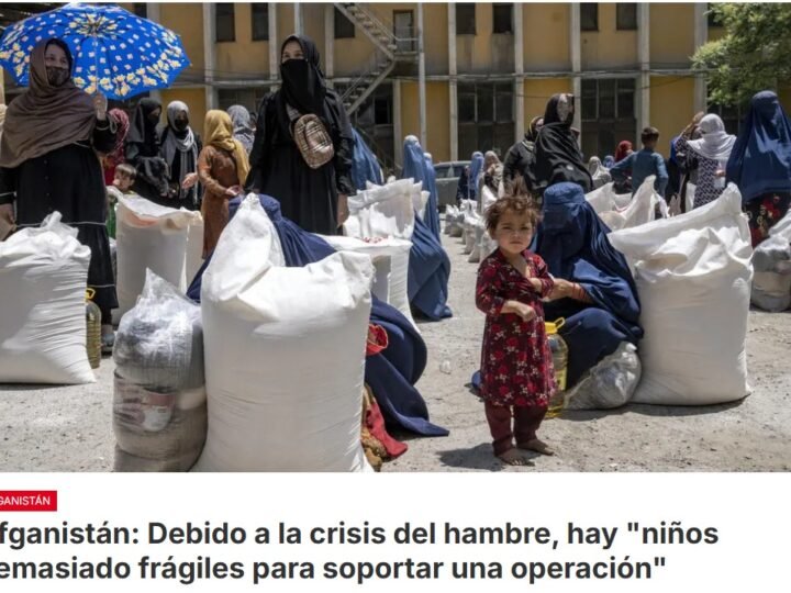 Cinco años después de que los talibanes regresaran al poder, Afganistán se encuentra en medio de una de las crisis de hambre más graves del mundo