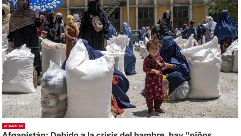 Cinco años después de que los talibanes regresaran al poder, Afganistán se encuentra en medio de una de las crisis de hambre más graves del mundo