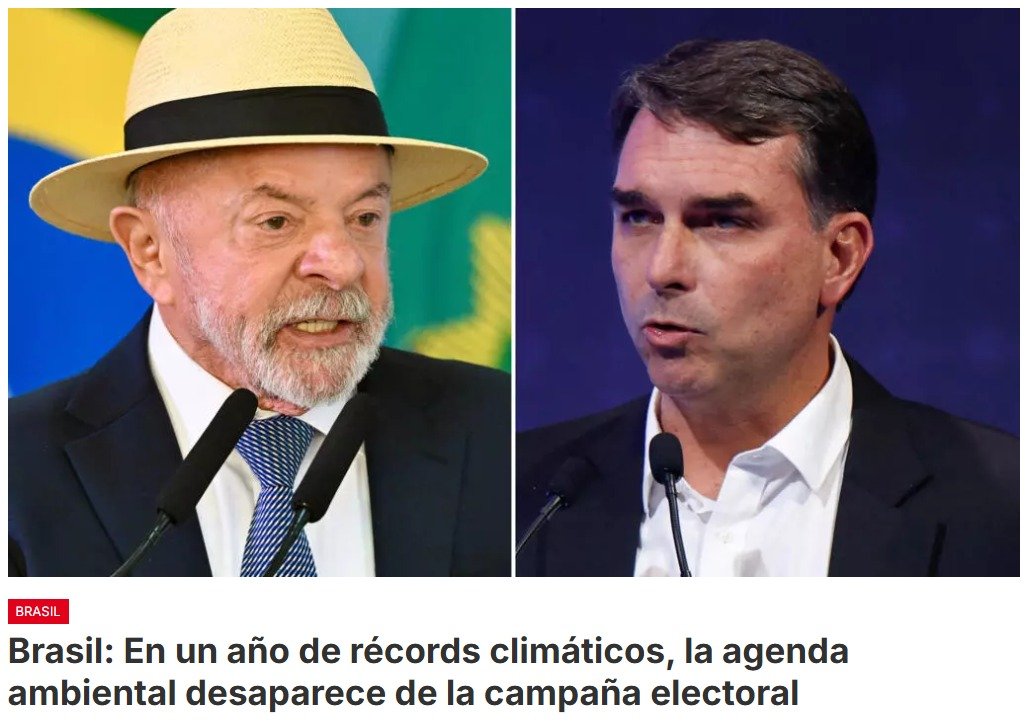 Las elecciones de 2026 en Brasil se llevan a cabo en un año marcado por inundaciones y ciclones en el sur y el sureste del país, mientras que el riesgo de una nueva sequía extrema amenaza al norte