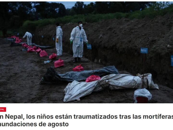 En Nepal, tres semanas después de las devastadoras inundaciones que dejaron más de 1.403 muertos y más de 6.100 desaparecidos, las necesidades siguen siendo numerosas