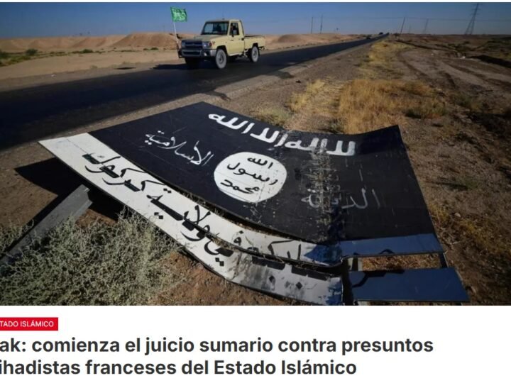 Un grupo de presuntos yihadistas franceses, detenidos en Irak, son juzgados a partir de este domingo.