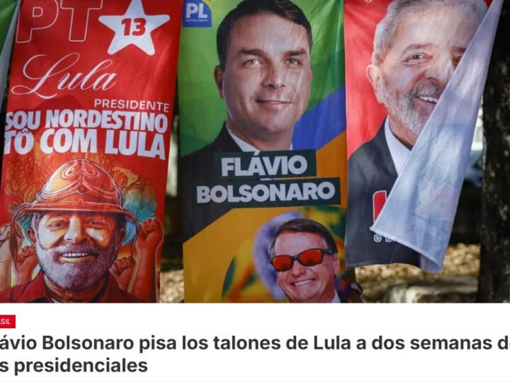 El senador e hijo de Jair Bolsonaro avanza con viento a favor en medio de una tormenta desatada en Brasil