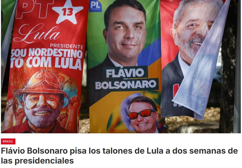 El senador e hijo de Jair Bolsonaro avanza con viento a favor en medio de una tormenta desatada en Brasil