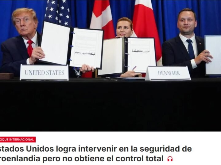 Donald Trump consigue una victoria en su campaña para controlar Groenlandia, aunque no obtiene el control total que pretendía desde su regreso a la Casa Blanca