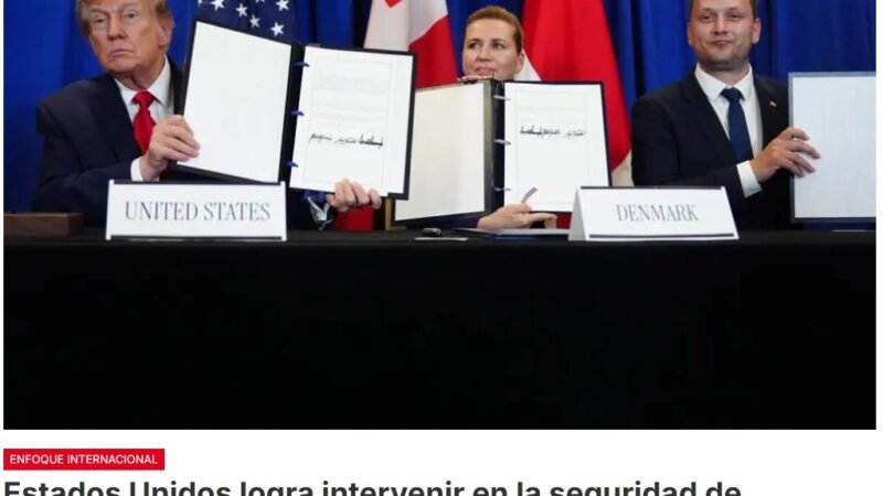 Donald Trump consigue una victoria en su campaña para controlar Groenlandia, aunque no obtiene el control total que pretendía desde su regreso a la Casa Blanca