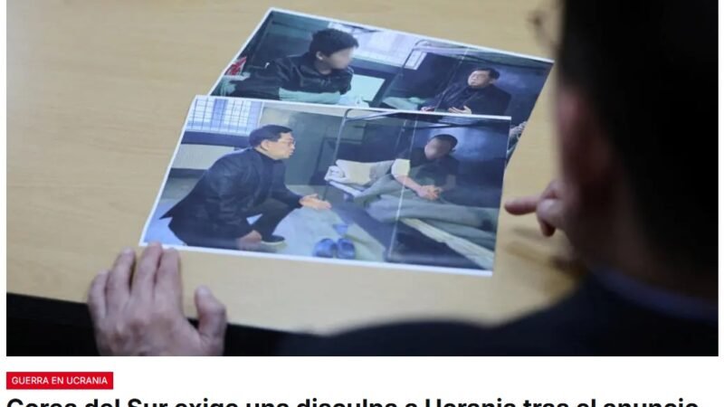 El embajador de Ucrania en Seúl  convocado por el ministro de Relaciones Exteriores para dar explicaciones sobre lo que el gobierno surcoreano considera una “falta grave”: la violación de un acuerdo de confidencialidad entre ambos países respecto a los prisioneros de guerra norcoreanos