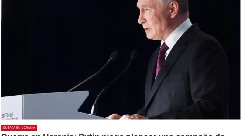 El presidente ruso Vladimir Putin declara que existe la posibilidad de alcanzar un acuerdo de paz con Ucrania, y afirmó que no hay actualmente ningún plan de movilización en el país
