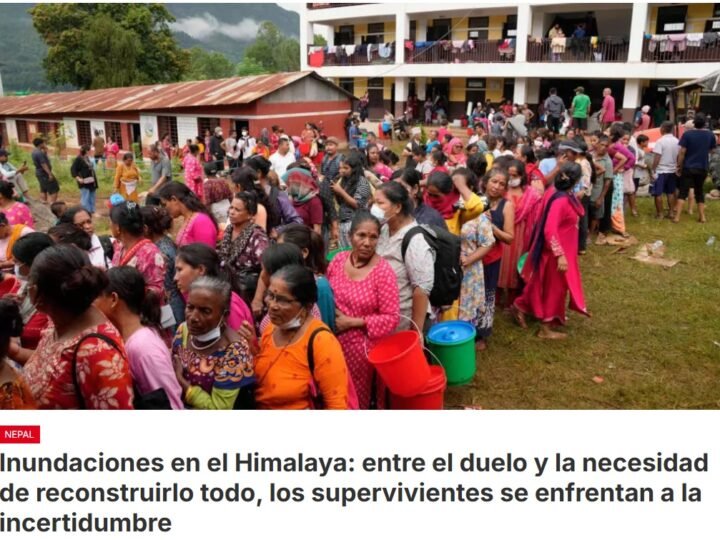En Nepal, hoy es día de luto nacional tras la catástrofe del 26 de agosto. Este decimotercer día tras la catástrofe simboliza el fin del luto según la tradición hindú