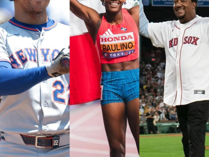 Hoy están festejando: Pedro Martínez, Marileidy Paulino y Juan Soto
