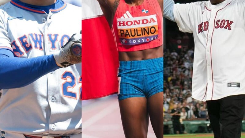 Hoy están festejando: Pedro Martínez, Marileidy Paulino y Juan Soto