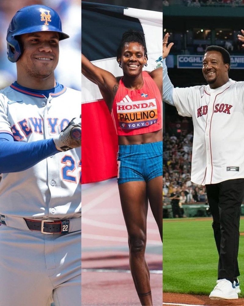 Hoy están festejando: Pedro Martínez, Marileidy Paulino y Juan Soto