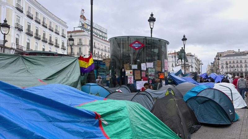 Las protestas alcanzan su sexto día y mantienen la presión por la vivienda en Madrid