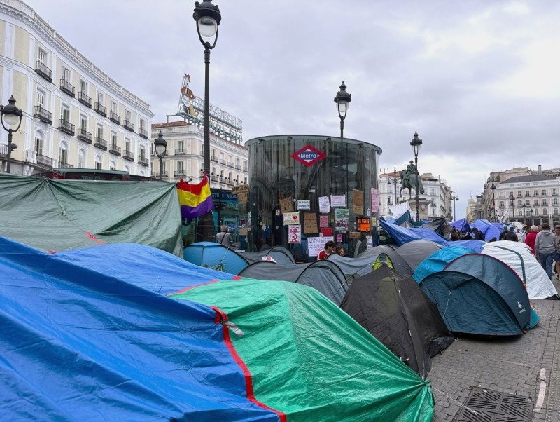 Las protestas alcanzan su sexto día y mantienen la presión por la vivienda en Madrid