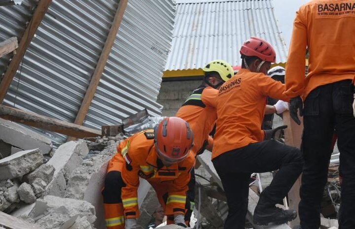 Terremoto en Indonesia  de 5,9 sacude en una isla del sur