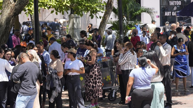 Un terremoto de magnitud 7,7 sacude Panamá