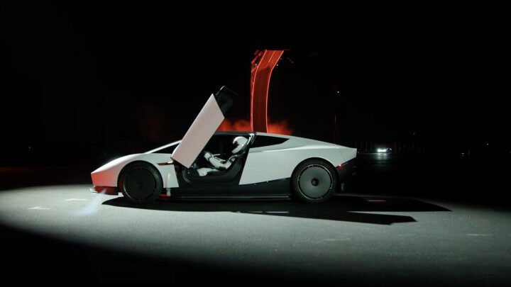 Elon Musk presenta el auto «volador» de Tesla