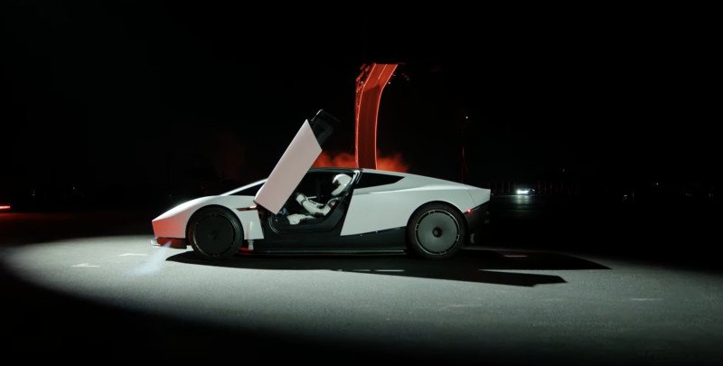 Elon Musk presenta el auto «volador» de Tesla