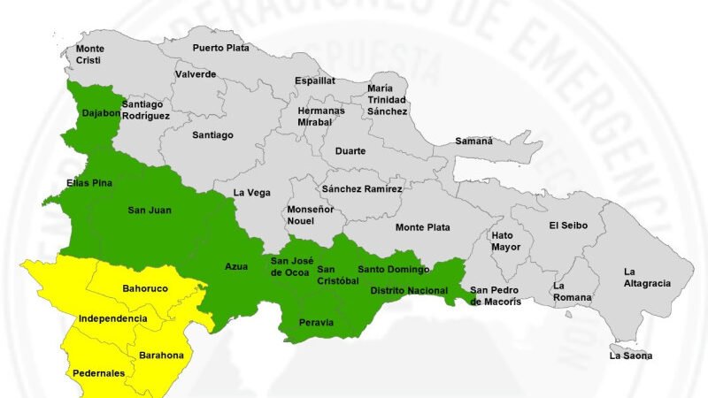 Suspenden docencia en centros educativos  en provincias bajo alerta amarilla