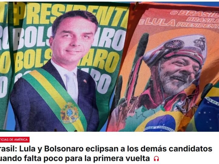Lula y Bolsonaro listos para los comicios de mañana domingo