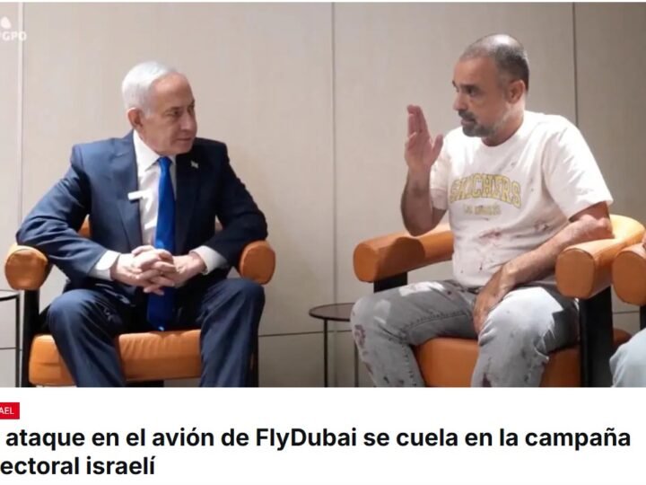 El primer ministro israelí, Benjamin Netanyahu, dice que el copiloto de FlyDubai que atacó al capitán del avión había sido sometido a un «adoctrinamiento islamista radical»