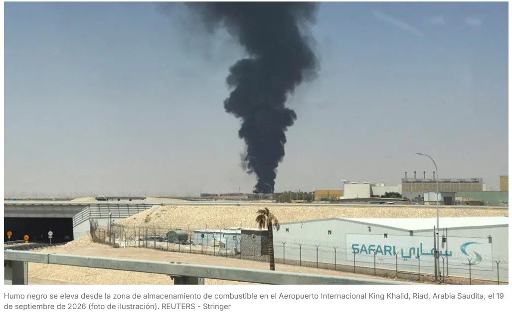 Un misil disparado por los combatientes hutíes de Yemen impacta en el aeropuerto de Riad dejando decenas de heridos