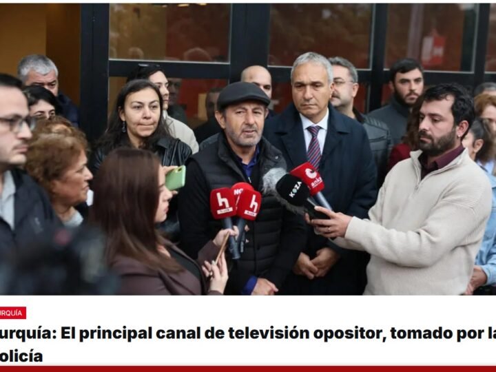 La policía turca toma el control del canal de televisión opositor y detiene 11 empleados